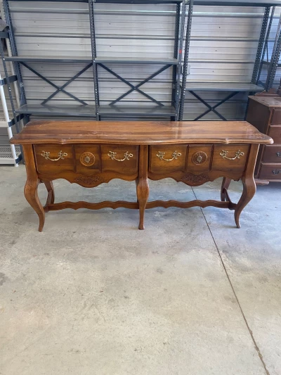 Mid century buffet table 